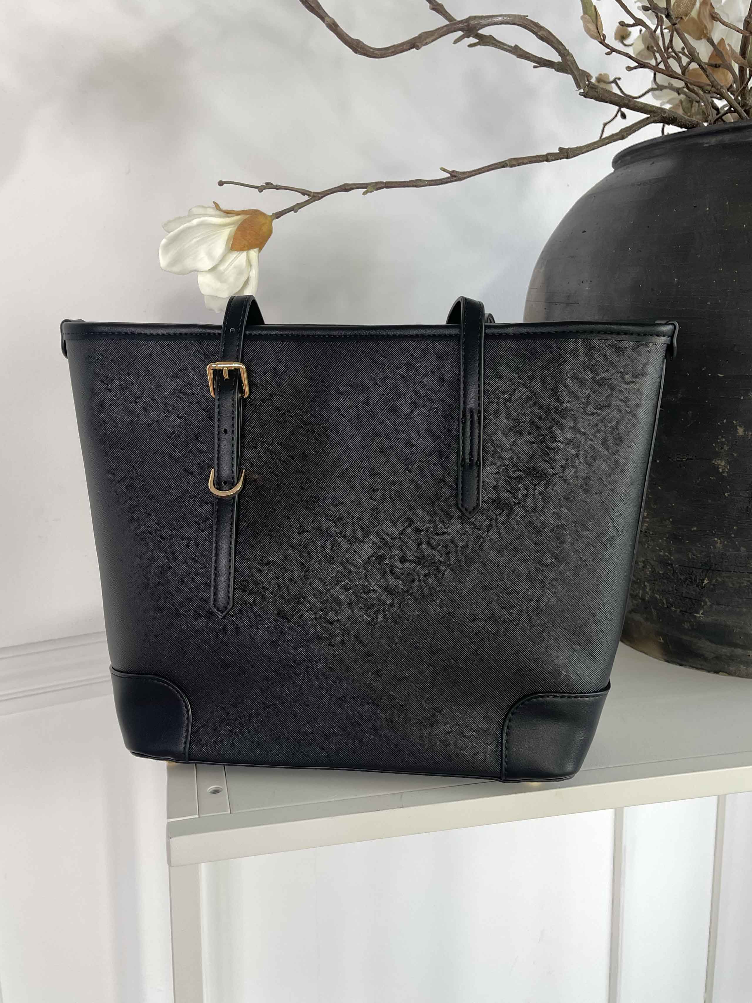 Adele - Stor shopper taske med lille guld spænde